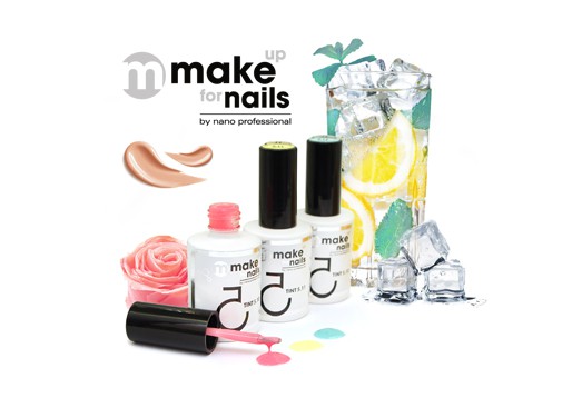 Набор гелей MAKE UP FOR NAILS «TINT FRESH SET»