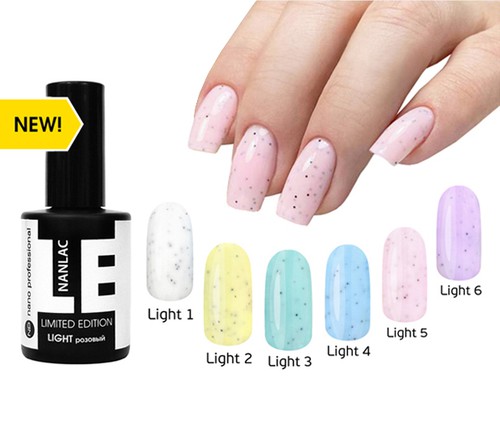 Гель-лак базовый Light в NANLAC LIMITED EDITION
