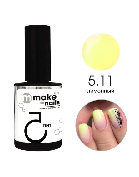 Gel color TINT 5.11 lemon 15 ml