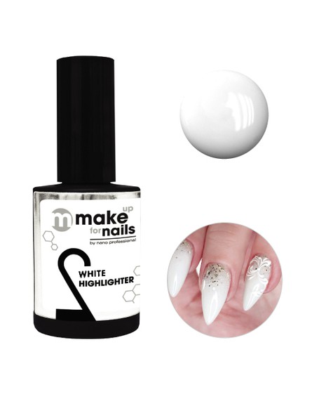 Strengthening gel White Highlighter 15 ml