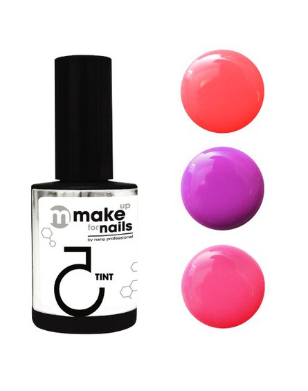 Set of gels MAKE UP FOR NAILS "TINT SET" (3*15 ml)