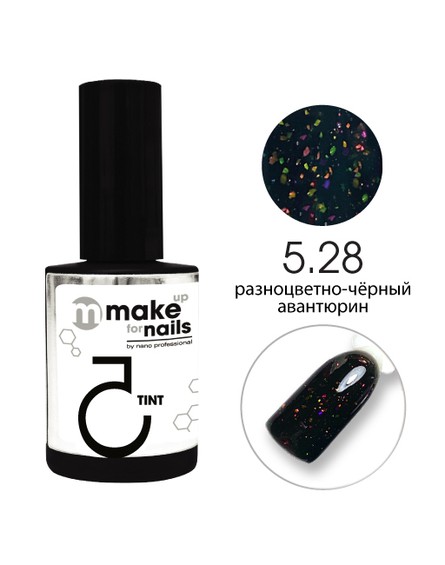 Gel color TINT 5.28 multicolored black aventurine 15 ml